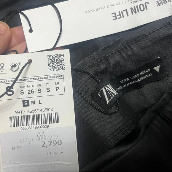 New with 🏷️ Zara faux leather pants - Picture 6 of 6